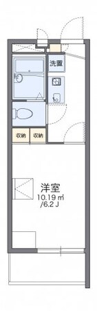 レオパレスコスモスⅡの物件間取画像